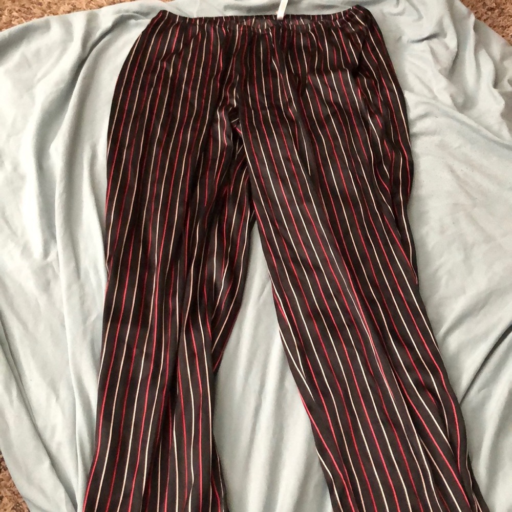 Silk pajama bottoms. Size medium